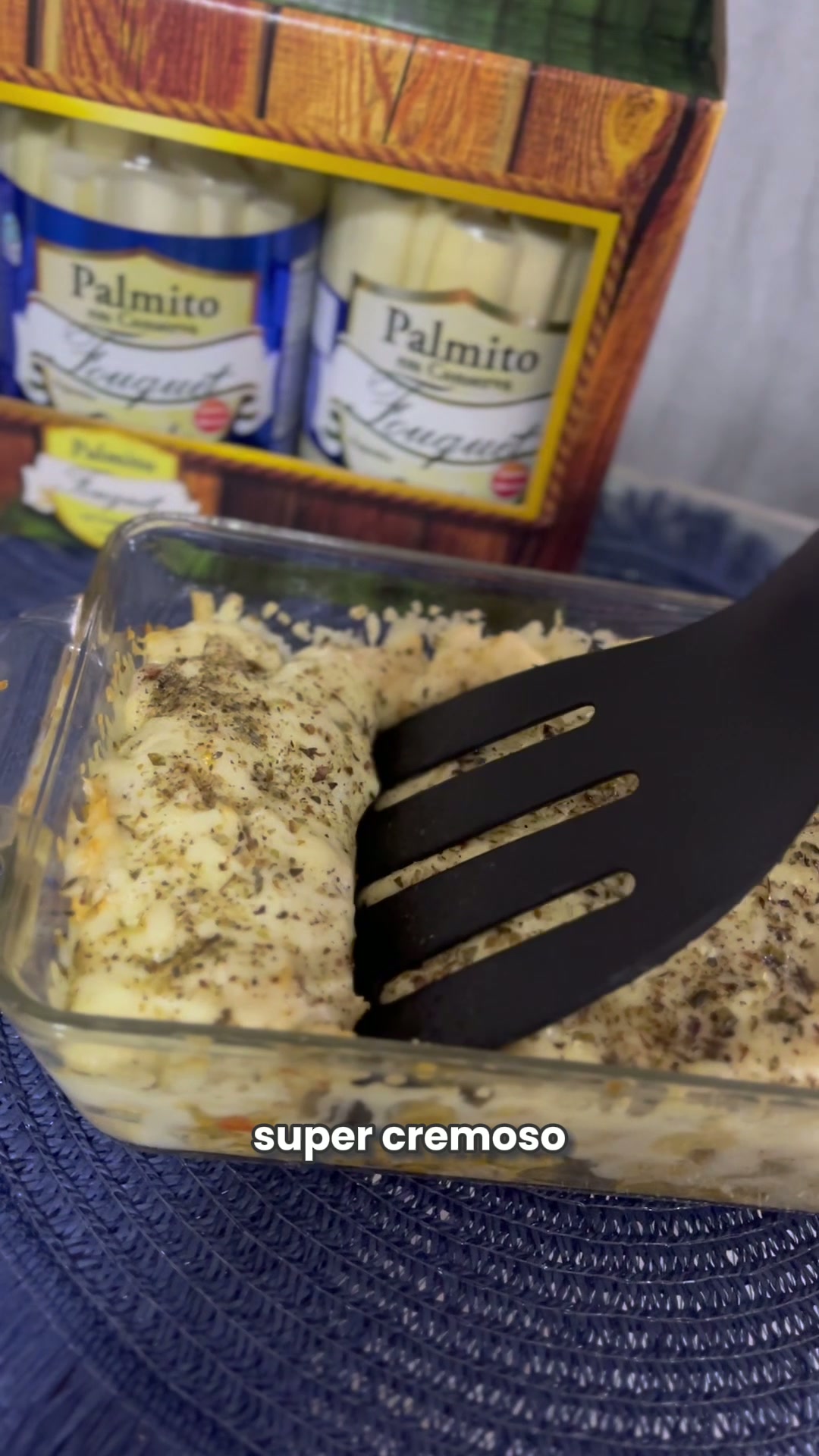 Frango com palmito